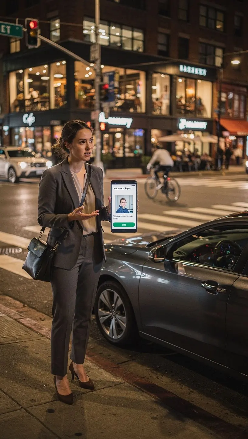 Счастливый водитель, получающий помощь на дороге, символизирующий надежность и поддержку.